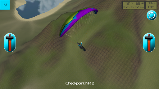 Paragliding Simulator - عکس بازی موبایلی اندروید