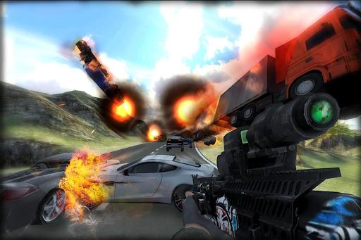 Traffic Ops 3D Shooter - Sniper car destruction - عکس بازی موبایلی اندروید