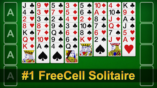 FreeCell Solitaire - Gameplay image of android game