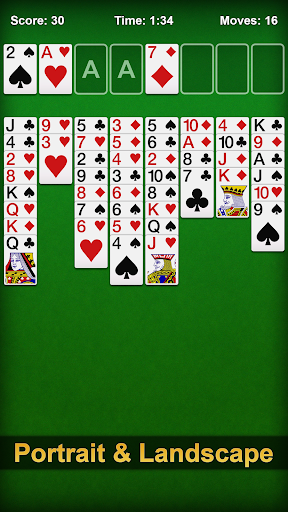 FreeCell Solitaire - عکس بازی موبایلی اندروید