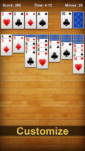 Solitaire - Klondike - Gameplay image of android game