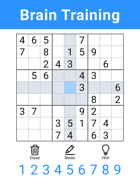 Sudoku - Puzzle & Logic Games - Gameplay image of android game