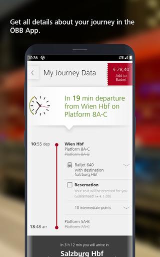ÖBB Tickets - Image screenshot of android app