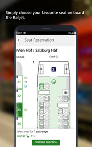 ÖBB Tickets - Image screenshot of android app