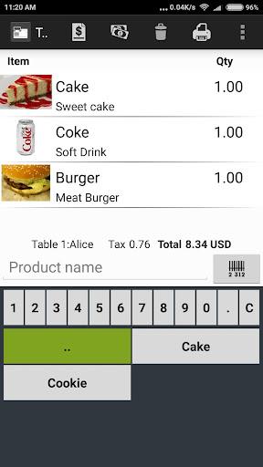 TabShop Point of Sale POS - Image screenshot of android app