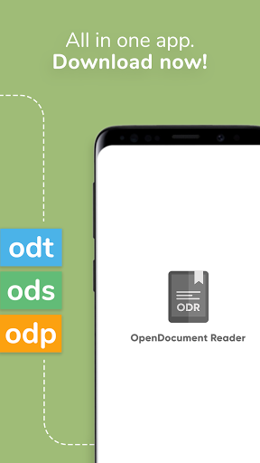 OpenDocument Reader - view ODT - عکس برنامه موبایلی اندروید