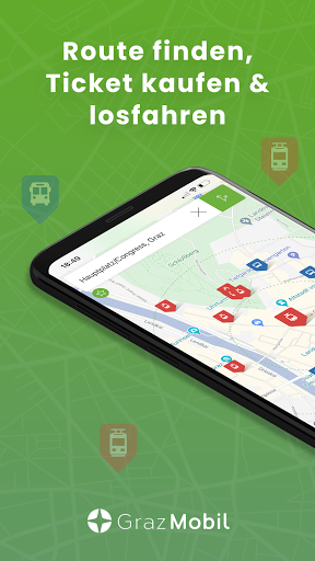 GrazMobil - Bus & Tram ticket - Image screenshot of android app