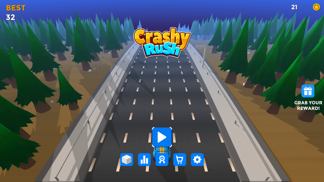 Crashy Rush - Gameplay image of android game