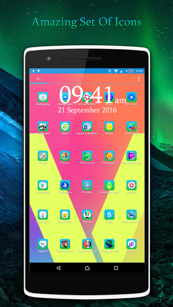 Theme for LG V۲۰ - عکس برنامه موبایلی اندروید