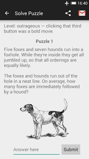 Probability Math Puzzles - Gameplay image of android game