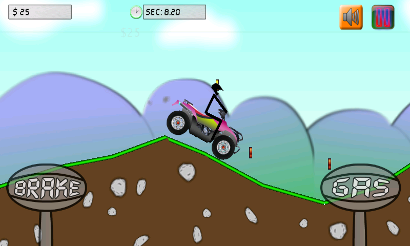 Stickman ATV Extreme racing - عکس بازی موبایلی اندروید
