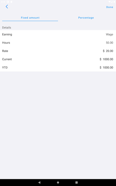 Payslip Maker - عکس برنامه موبایلی اندروید
