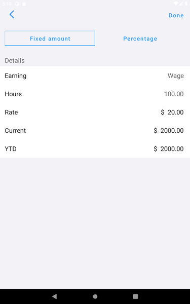 Payslip Maker - عکس برنامه موبایلی اندروید