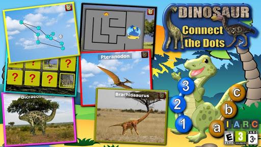 Kids Dinosaur Join the Dots - Gameplay image of android game