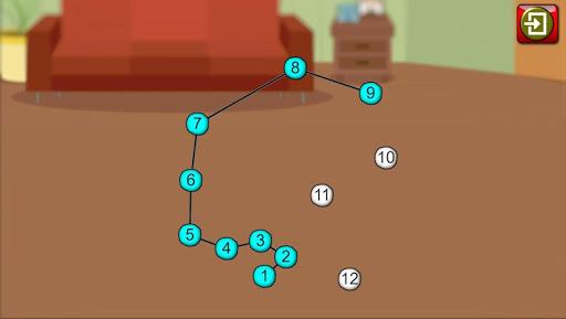 Kids Christmas Join the Dots - Gameplay image of android game