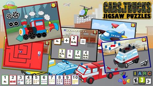Car Truck and Engine Puzzles - Gameplay image of android game