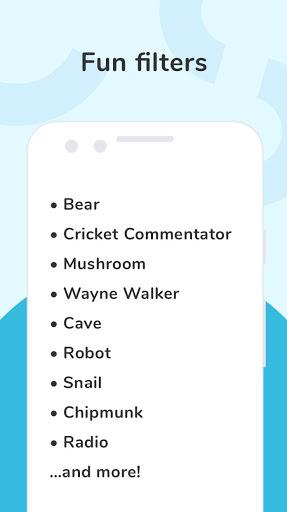 Squeak Voice Changer - Image screenshot of android app