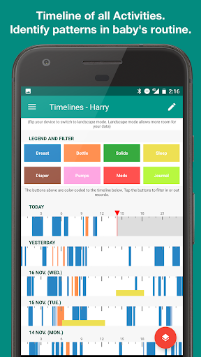 Feed Baby - Baby Tracker - Image screenshot of android app