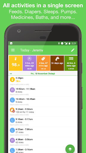 Feed Baby - Baby Tracker - Image screenshot of android app