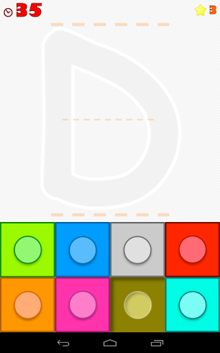Kids Write ABC! - Gameplay image of android game