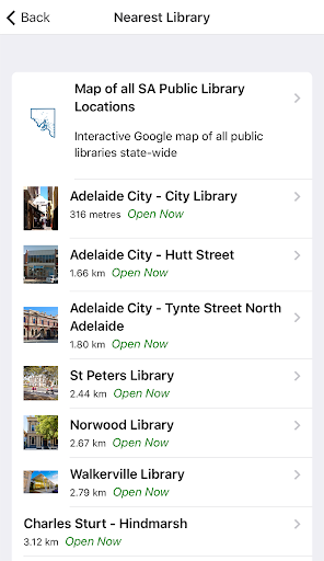 Libraries SA - Image screenshot of android app