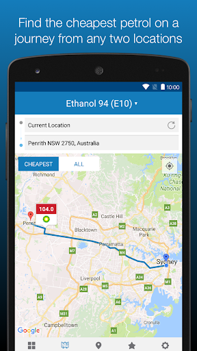 NSW FuelCheck - عکس برنامه موبایلی اندروید