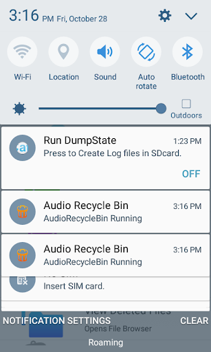 Audio Recycle Bin - عکس برنامه موبایلی اندروید