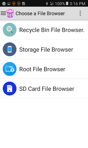 Audio Recycle Bin - عکس برنامه موبایلی اندروید