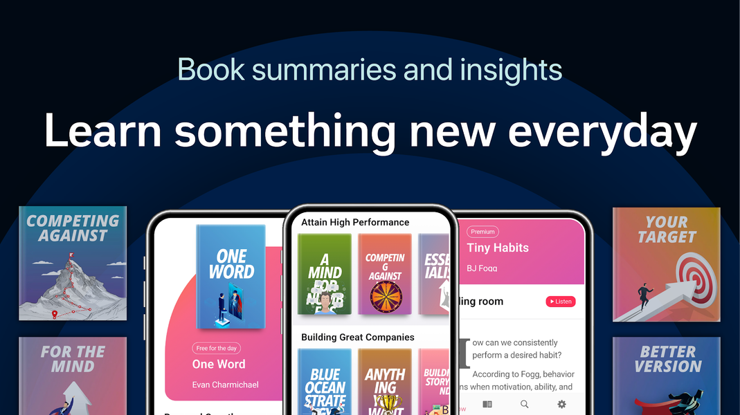 Book Summaries and Insight‪s - عکس برنامه موبایلی اندروید