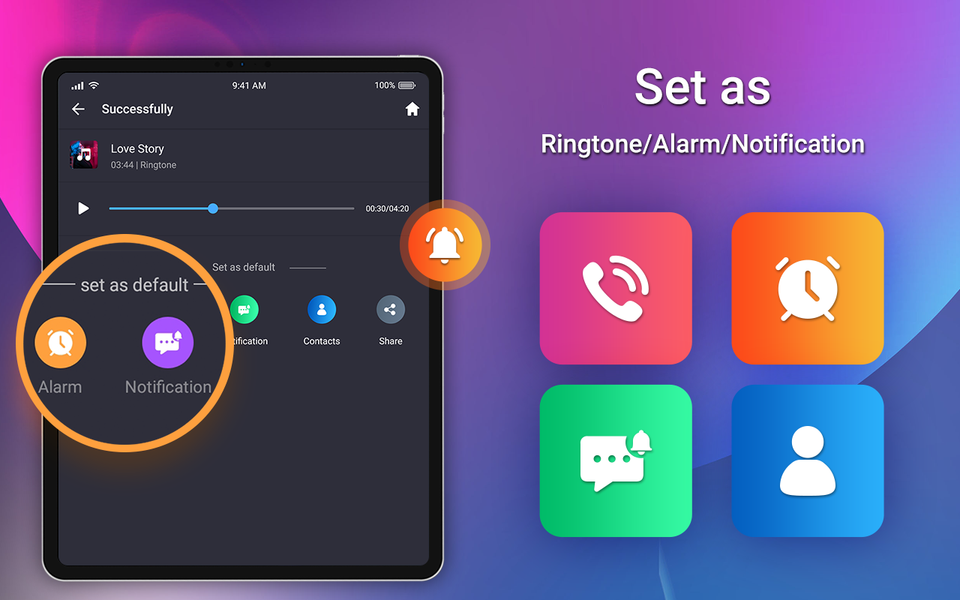 MP۳ Cutter & Ringtone Maker - عکس برنامه موبایلی اندروید