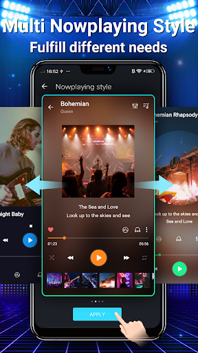 Music Player - Equalizer & MP3 - Image screenshot of android app