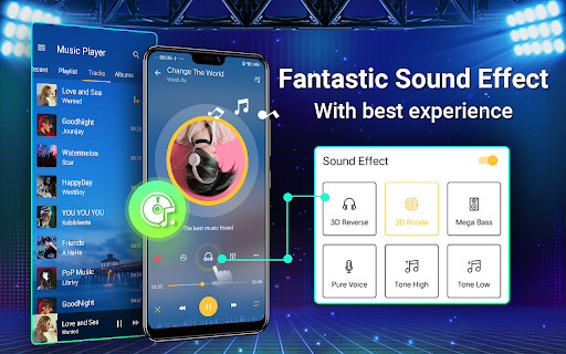 Music Player - Equalizer & MP3 - Image screenshot of android app