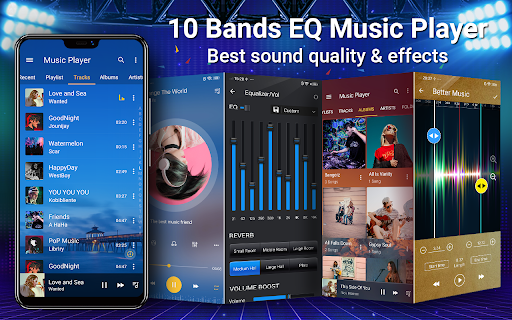 Music Player - Equalizer & MP3 - Image screenshot of android app