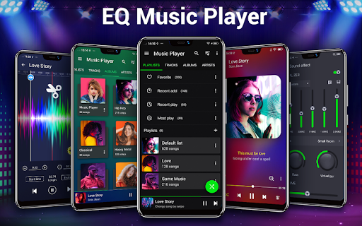 Music Player- Bass Boost,Audio - Image screenshot of android app