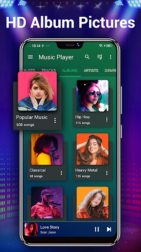 Music Player- Bass Boost,Audio - Image screenshot of android app