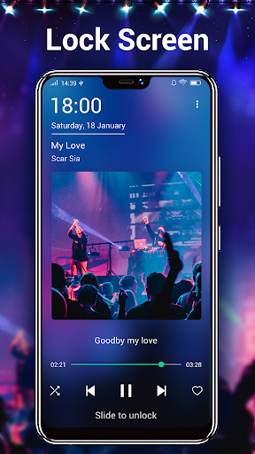 Music Player - MP۳ Player & EQ - عکس برنامه موبایلی اندروید