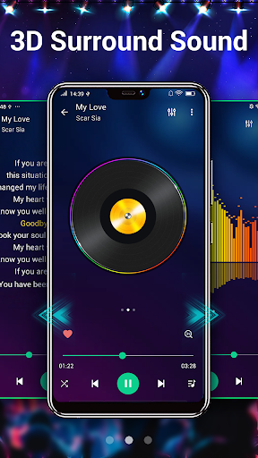 Music Player - MP3 Player & EQ - عکس برنامه موبایلی اندروید