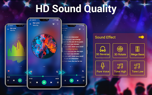 Music Player - MP۳ Player & EQ - عکس برنامه موبایلی اندروید