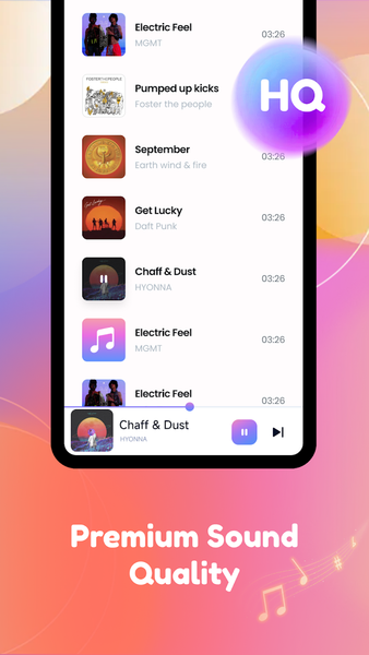 Offline MP3 - Image screenshot of android app
