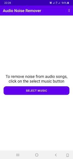 Noise Removal App (Audio & Vid - Image screenshot of android app