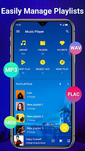 Music Player-Music, Mp۳ Player - عکس برنامه موبایلی اندروید