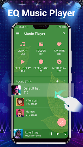 Music Player - MP۳ Player - عکس برنامه موبایلی اندروید