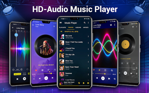 Music Player - Bass Booster & Free Music – پخش موسیقی و تقویت صدا - عکس برنامه موبایلی اندروید