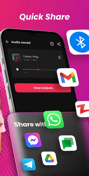 Audio Editor, MP۳ Cutter - عکس برنامه موبایلی اندروید