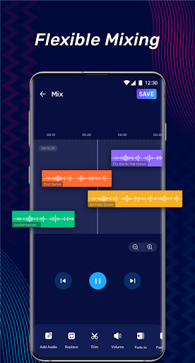 Audio Editor & Music Editor - عکس برنامه موبایلی اندروید