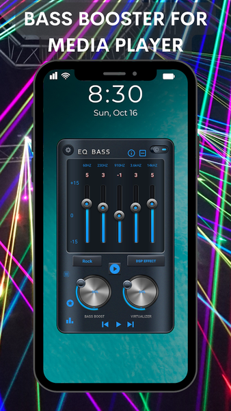 Bass Booster For Media Player - Image screenshot of android app