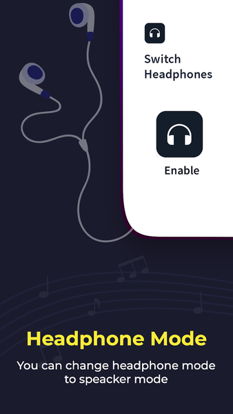 Audio Switch Disable Headphone - Image screenshot of android app