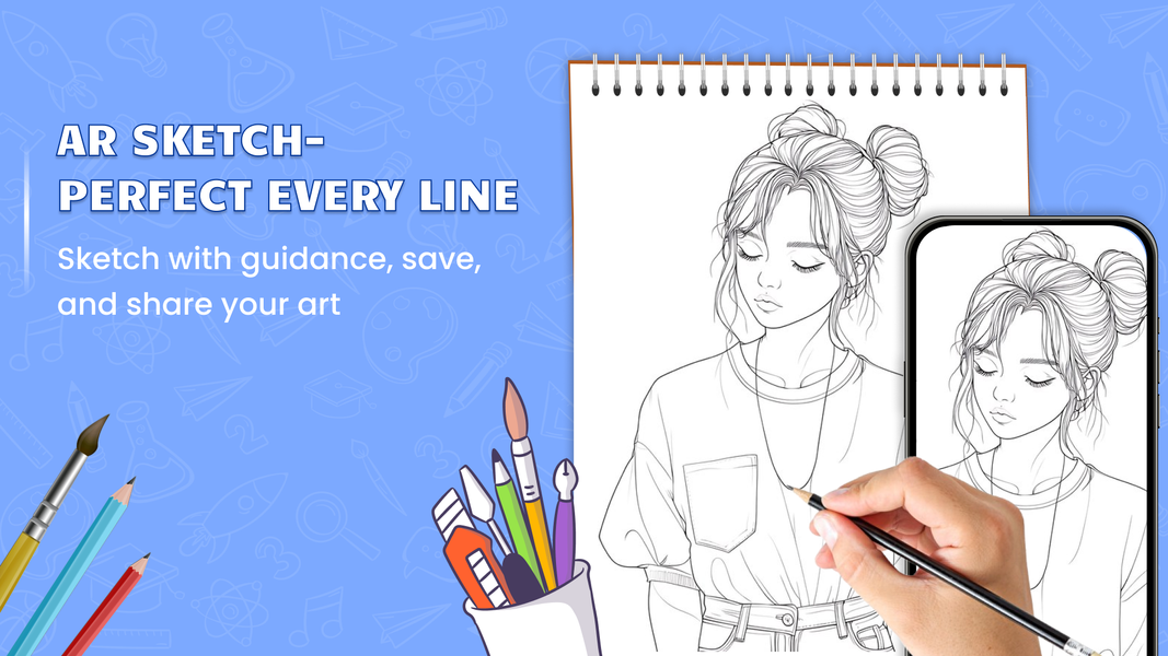AR Draw Sketch: 3D Drawing AR - Image screenshot of android app