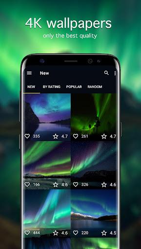 Aurora Borealis Wallpapers - Image screenshot of android app