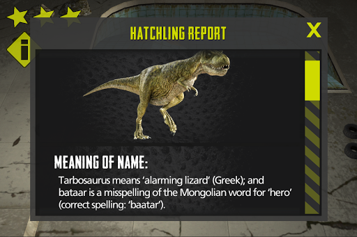 Tyrannosaurs - Gameplay image of android game